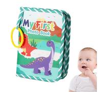 Primer Álbum de Fotos para Bebé,Recuerdo Neutral,Álbum Familiar De Tela Para Recuerdos | Para Casa Viajes Cochecitos Cuna Bautizo Fiesta Cumpleaños Niños Niñas