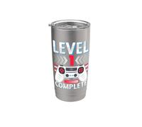 Primer aniversario de boda | Para él y ella | Nivel 1 completo Vaso térmico de acero inoxidable de doble pared