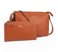PRIMER - Bolso Bandolera Mujer Versátil para Diario y Viajes Estilo Casual Urbano Práctico Compacto Moda Bolsos De Mujer Bandolera. Bolso Marron Mujer