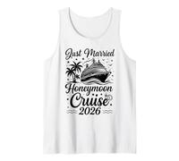 Primer Crucero Familiar 2026 Parejas Casadas Luna de Miel 2026 Camiseta sin Mangas