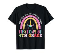 Primer día de Cuarto Grado Niños Niñas 1er día de Cuarto Grado Camiseta