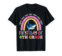 Primer día de Cuarto Grado Niños Niñas 1er día de Cuarto Grado Camiseta