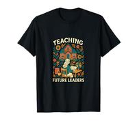 Primer día de Escuela enseñando a Las futuras líderes Mujeres Lindas Camiseta