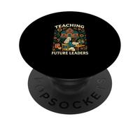 Primer día de Escuela enseñando a Las futuras líderes Mujeres Lindas PopSockets PopGrip Adhesivo