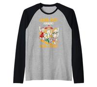 Primer día de escuela Mira aquí Vengo niños lindos Camiseta Manga Raglan