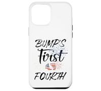 Primer Día de la Independencia del Embarazo del 4 de Julio de Bump Carcasa para iPhone 12 Pro MAX