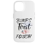 Primer Día de la Independencia del Embarazo del 4 de Julio de Bump Carcasa para iPhone 14