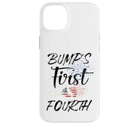 Primer Día de la Independencia del Embarazo del 4 de Julio de Bump Carcasa para iPhone 14 Plus
