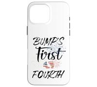 Primer Día de la Independencia del Embarazo del 4 de Julio de Bump Carcasa para iPhone 16 Pro MAX