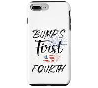 Primer Día de la Independencia del Embarazo del 4 de Julio de Bump Carcasa para iPhone 7 Plus/8 Plus