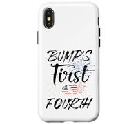 Primer Día de la Independencia del Embarazo del 4 de Julio de Bump Carcasa para iPhone X/XS