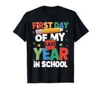 Primer día de mi último año en la Escuela Regreso a la Escuela Camiseta