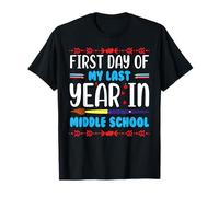 Primer día de mi último año en la escuela secundaria Regreso a la escuela Camiseta