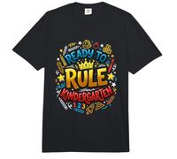 Primer día de Regreso a Clases Listo para gobernar Kindergarten Comfort Colors Adult Heavyweight T-Shirt