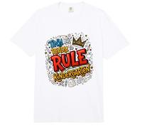 Primer día de Regreso a Clases Listo para gobernar Kindergarten Comfort Colors Adult Heavyweight T-Shirt