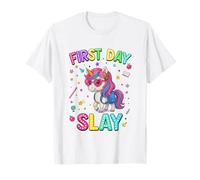 Primer día Mata para tu Divertido Primer día de Regreso a Clases Camiseta