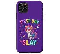 Primer día Mata para tu Divertido Primer día de Regreso a Clases Carcasa para iPhone 11 Pro MAX