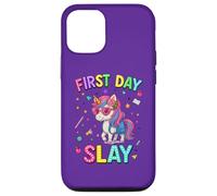 Primer día Mata para tu Divertido Primer día de Regreso a Clases Carcasa para iPhone 12/12 Pro