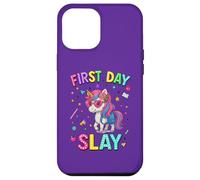 Primer día Mata para tu Divertido Primer día de Regreso a Clases Carcasa para iPhone 12 Pro MAX