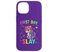 Primer día Mata para tu Divertido Primer día de Regreso a Clases Carcasa para iPhone 14