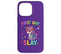 Primer día Mata para tu Divertido Primer día de Regreso a Clases Carcasa para iPhone 14 Pro MAX