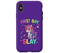 Primer día Mata para tu Divertido Primer día de Regreso a Clases Carcasa para iPhone X/XS