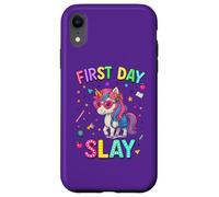 Primer día Mata para tu Divertido Primer día de Regreso a Clases Carcasa para iPhone XR