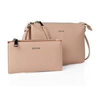 PRIMER - Bolso Bandolera Mujer Versátil para Diario y Viajes Estilo Casual Urbano Práctico Compacto Moda Bolsos De Mujer Bandolera. Bolso Beige Mujer