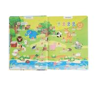Primer Juguete De Sonido En Inglés, Almohadilla De Aprendizaje Interactivo, 19.8 X 26.8 Cm, Herramienta De Práctica Del Idioma, Juego De Jardín De Infantes De Preescolar, Función De Exploración Sensor
