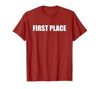 Primer Lugar Camiseta, Hombre, Arándano, 3XL