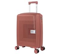 PRIMER - Maleta Cabina 55x40x20 Rígida con Ruedas Tipo Trolley Ligera Apta para Avión y Ryanair - Equipaje de Mano para Viajes Cortos, Rosa