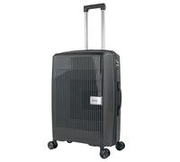 PRIMER - Maleta Mediana con 4 Ruedas Giratorias para Viajes Largos Tipo Trolley. Ideal como Maletas de Viaje Grandes 23 Kilos y Maleta Viaje Mediana Resistentes, Antracita