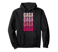 Primer Nombre Gaga Vintage I Love Gaga Sudadera con Capucha