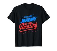 Primer Nombre Jeremy Apellido Amazing Funny Jeremy Saying Camiseta gráfica económica, Hombre, Negro, L