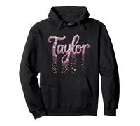 Primer Nombre Taylor Personalizado Girl Party Mom I Love Sister Sudadera con Capucha