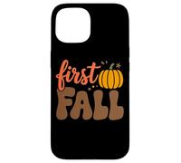 Primer otoño Calabaza otoño Vibraciones Carcasa para iPhone 15