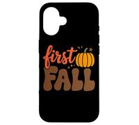 Primer otoño Calabaza otoño Vibraciones Carcasa para iPhone 16