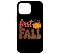 Primer otoño Calabaza otoño Vibraciones Carcasa para iPhone 16 Pro MAX