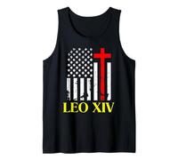 Primer Papa Americano León XIV Católico Religioso Hombres Mujer Camiseta sin Mangas