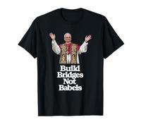 Primer Papa Americano León XIV - Construir Puentes, no Babels Camiseta