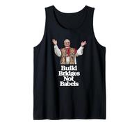 Primer Papa Americano León XIV - Construir Puentes, no Babels Camiseta sin Mangas