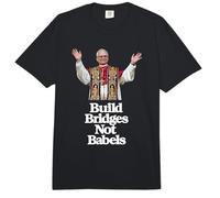 Primer Papa Americano León XIV - Construir Puentes, no Babels Comfort Colors Adult Heavyweight T-Shirt