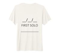 Primer piloto Privado de Instructor de Escuela de Vuelo de Cola en Solitario Camiseta Premium