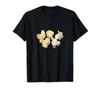 Primer Plano de Granos de Palomitas de maíz realistas Camiseta
