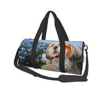 Primer Plano de Shih Tzu, Bolsa de Viaje de Gran Capacidad, Bolso Redondo, Bolsa de Viaje Deportiva, Bolsa de Mano, Bolsa de Fitness