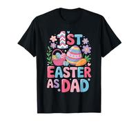 Primera Cesta de Huevos de Pascua de Pascua con papá Matching Family Camiseta