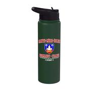 Primera ciudad de Sainte-Mère-Église liberada el día D Stainless Steel Insulated Water Bottle