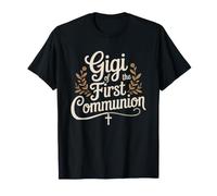 Primera Comunion Abuela Catolica Familia Hito Camiseta