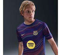 Primera equipación Academy Pro FC Barcelona Camiseta de fútbol de manga corta para antes del partido Nike Dri-FIT - Hombre - Azul XS