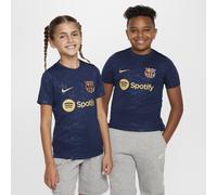 Primera equipación Academy Pro FC Barcelona Camiseta de fútbol de manga corta para antes del partido Nike Dri-FIT - Niño/a - Azul L